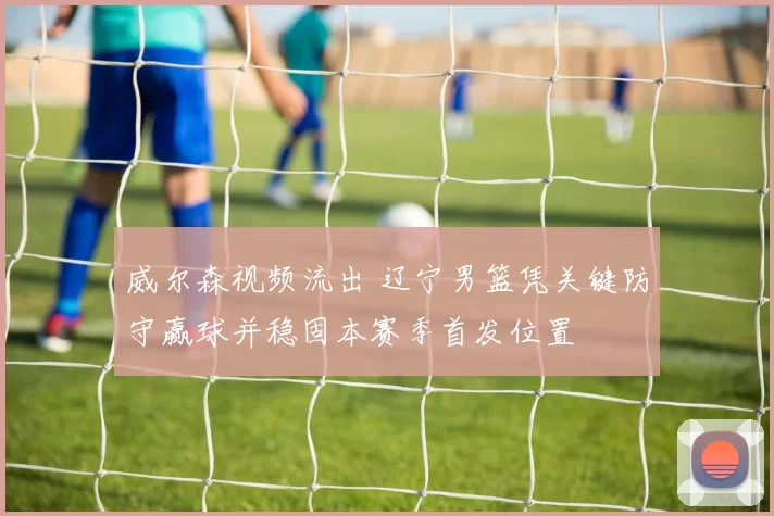 威尔森视频流出 辽宁男篮凭关键防守赢球并稳固本赛季首发位置